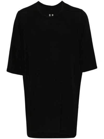 Rick Owens Cotton T-shirt In Black