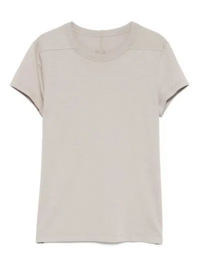 Rick Owens Cotton T-shirt In Neutral
