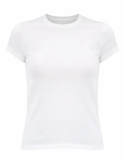 Rick Owens Cotton T-shirt In White