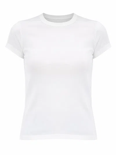 Rick Owens Cotton T-shirt In White