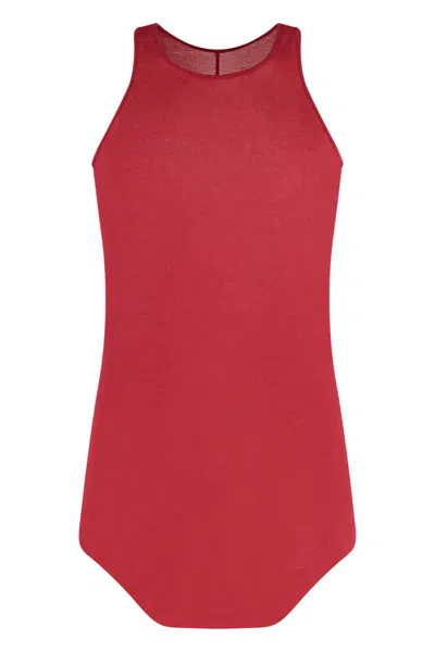 RICK OWENS RICK OWENS COTTON TANK TOP