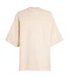 Rick Owens Tommy Cotton T-shirt In Neutral