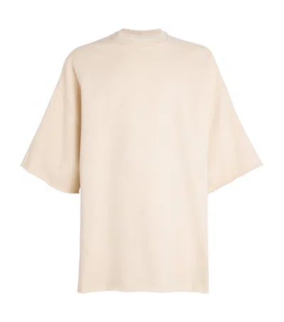 Rick Owens Tommy Cotton T-shirt In Neutral