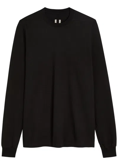 Rick Owens Cotton Top In Black