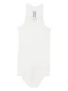 Rick Owens Basic Rib Tank In White