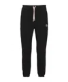 Rick Owens Cotton Track Pants In Black
