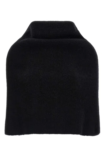 Rick Owens 'cowl' Cape In Black