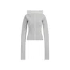 RICK OWENS COWL PEARL CASHMERE PULLOVER