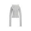 Rick Owens High-neck Extra Long-sleeves Jumper In White