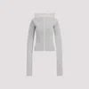 Rick Owens High-neck Extra Long-sleeves Jumper In Pearl