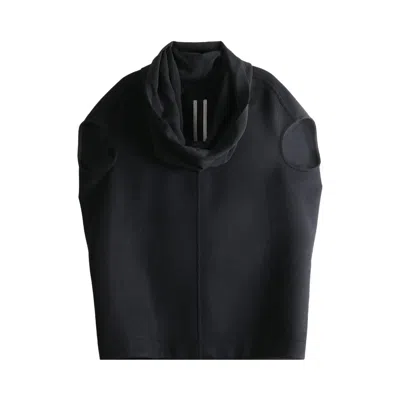 Pre-owned Rick Owens Cowled Floating T-shirt 'black' | Women's Size 40