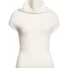 Rick Owens Woman Turtleneck Light Green Size S Alpaca Wool, Polyamide, Wool, Elastane In White