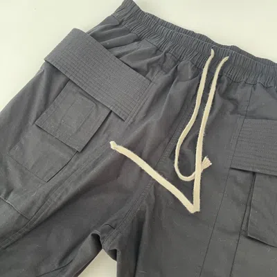 Pre-owned Rick Owens Creatch Cargos Size Xl In Black