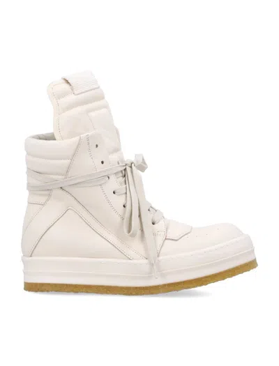 Rick Owens Creep Geobasket In White