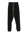 Rick Owens Crepe Track Pants In Black