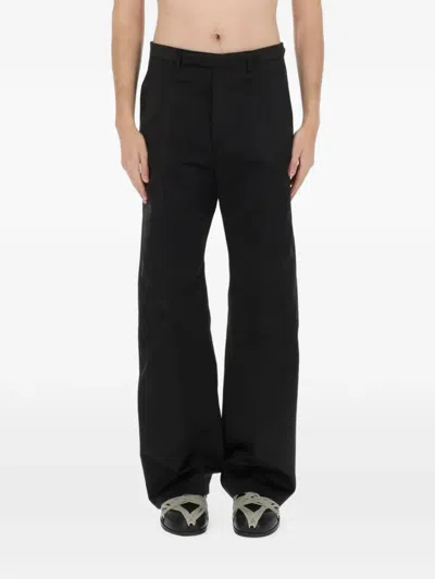 Rick Owens Drkshdw Strobe Wide-leg Jeans In Black