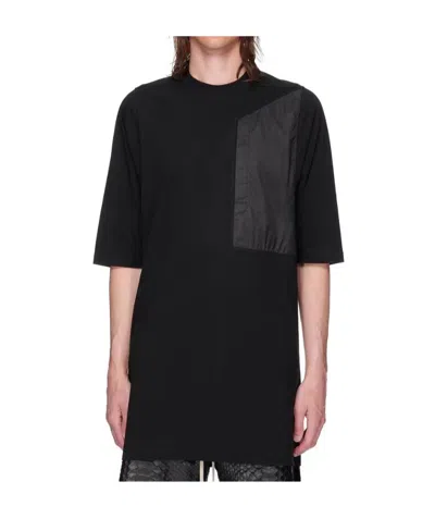 Rick Owens Crew-neck Cotton T-shirt In Black