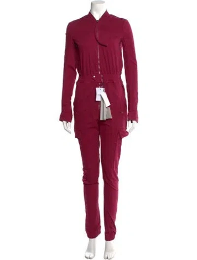 Pre-owned Rick Owens Crew Neck Jumpsuit In Multi