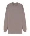 Rick Owens Level Crew Neck Long Sleeve T-shirt In Multi