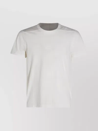Rick Owens White Cotton Shot Level T T-shirt