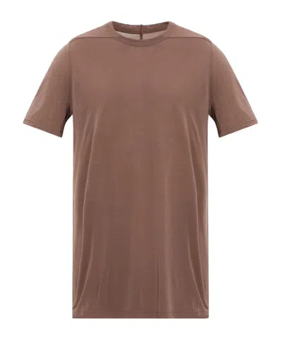Rick Owens Crew Neck Short-sleeved T-shirt In Multi