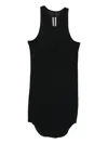 Rick Owens Crew-neck Sleeveless Vest In Black