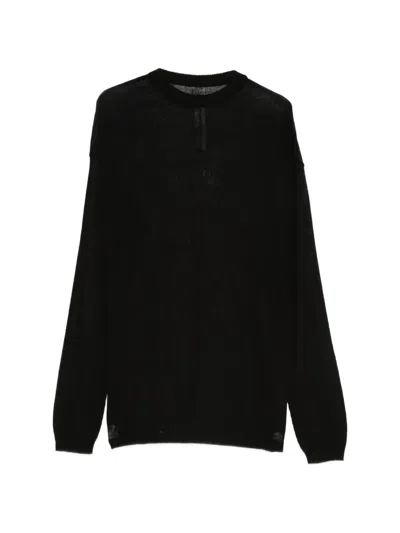 Rick Owens Crew-neck Sweater In Pattern