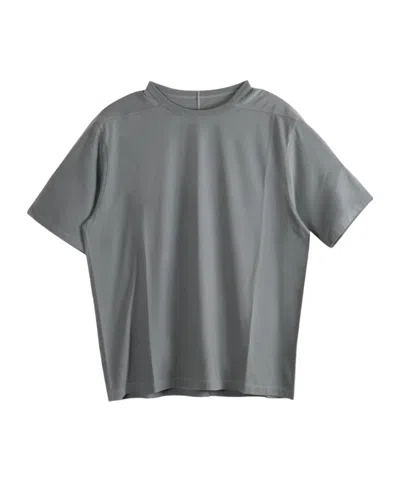 Rick Owens Crew Neck T-shirt In Gray