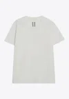 Rick Owens Crewneck Short-sleeved T-shirt In Neutral
