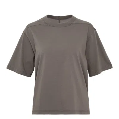 Rick Owens Cropped Brad T Classic Cotton In Gray