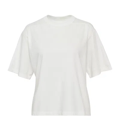 Rick Owens Cropped Brad T Classic Cotton In White