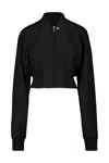 Rick Owens Woman Jacket Black Size 6 Virgin Wool In Black