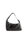 Rick Owens Cropped Gemini Bag Shoulder Bags Black In Black