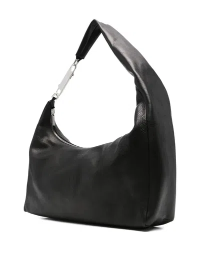 Rick Owens Cropped Gemini Bag In Black