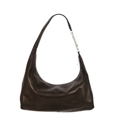 Rick Owens Cropped Gemini Bag In Brown