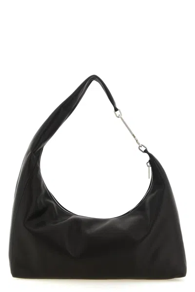 Rick Owens 'cropped Gemini' Shoulder Bag In Black