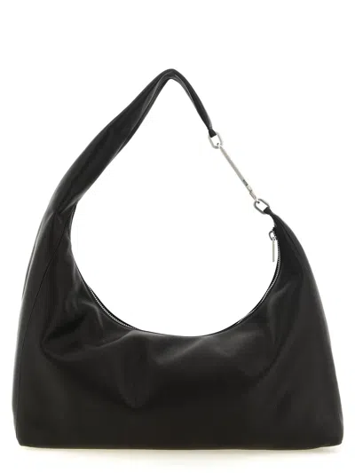 Rick Owens 'cropped Gemini' Shoulder Bag In Black