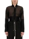 Shop Rick Owens Cropped Jacket