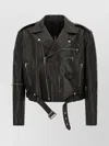 Rick Owens Jumbo Bauhaus Stooges Biker Jacket In Black