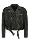 Rick Owens Jumbo Bauhaus Stooges Biker Jacket In Black