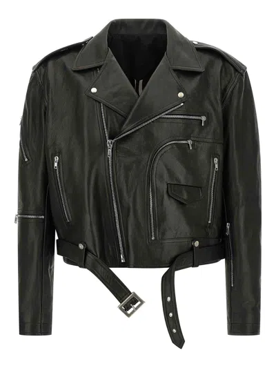 RICK OWENS CROPPED JUMBO BAUHAUS STOOGES JACKET