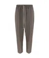 Rick Owens Gray Hollywood Drawstring Astaires Lounge Pants In Gray