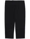 Rick Owens Cropped-leg Trousers In Black