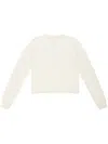 Rick Owens Cropped Level Sweater In White