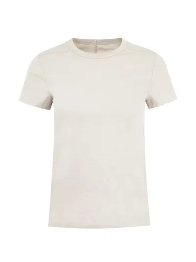 Rick Owens Cropped Level T-shirt In Multi