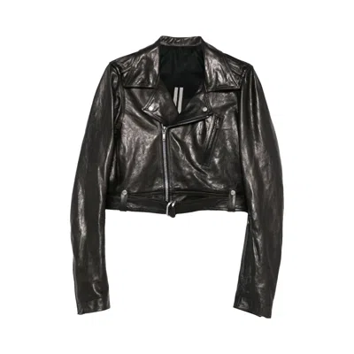 Pre-owned Rick Owens Cropped Luke Stooges 'black' | Women's Size 40