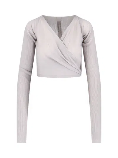 RICK OWENS CROPPED SWEATER