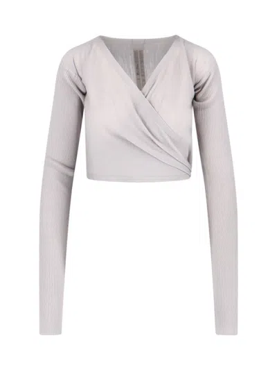 RICK OWENS CROPPED SWEATER