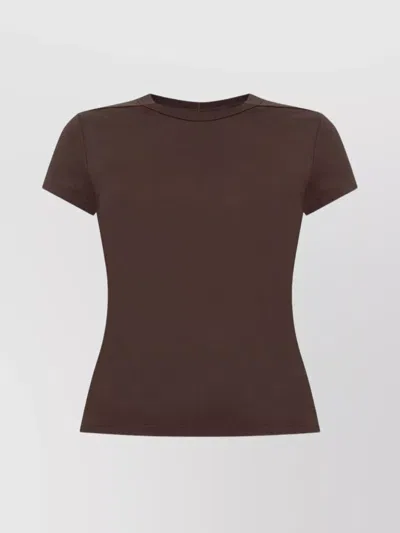 RICK OWENS CROPPED T-SHIRT LEVEL T