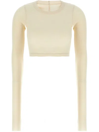 RICK OWENS CROPPED T-SHIRT